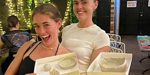 Things to do in Brisbane Clay and Sip pottery with earlybird tickets