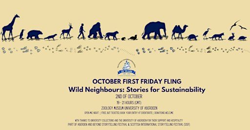October First Friday Fling- Wild Neighbours: Stories for Sustainability