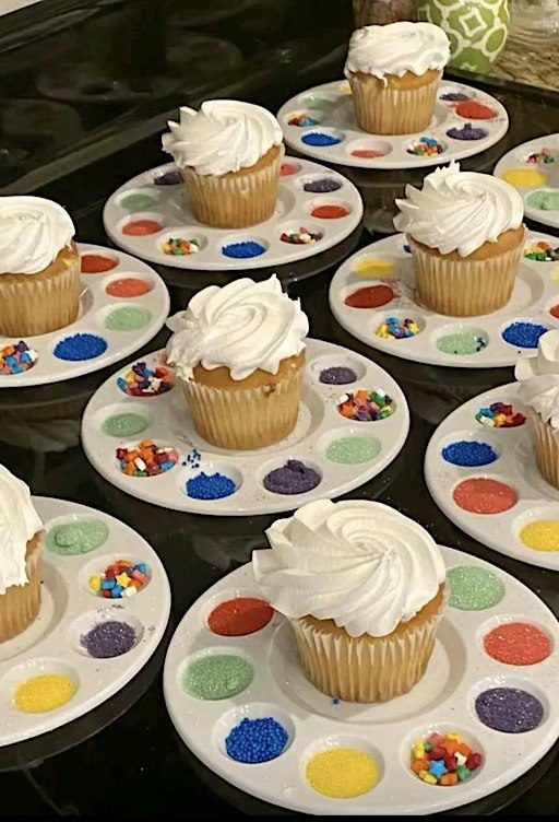 Cupcake decoration station