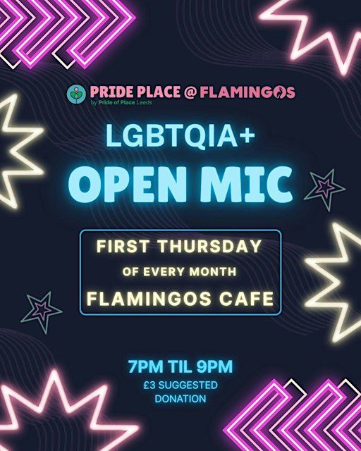 LGBTQIA+ Open Mic