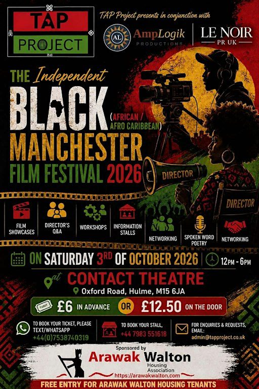 The Independent Black (African/Caribbean) Manchester Film Festival 2026