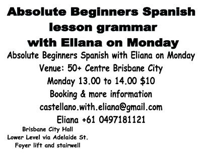 Absolute Beginner Spanish Grammar Senior on Monday with Eliana