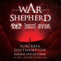 War Shepherd Live at Suburbia + Support