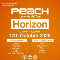 Peach Legends UK Tour - Brighton