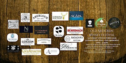 Old Aberdeen Whisky Festival 2026