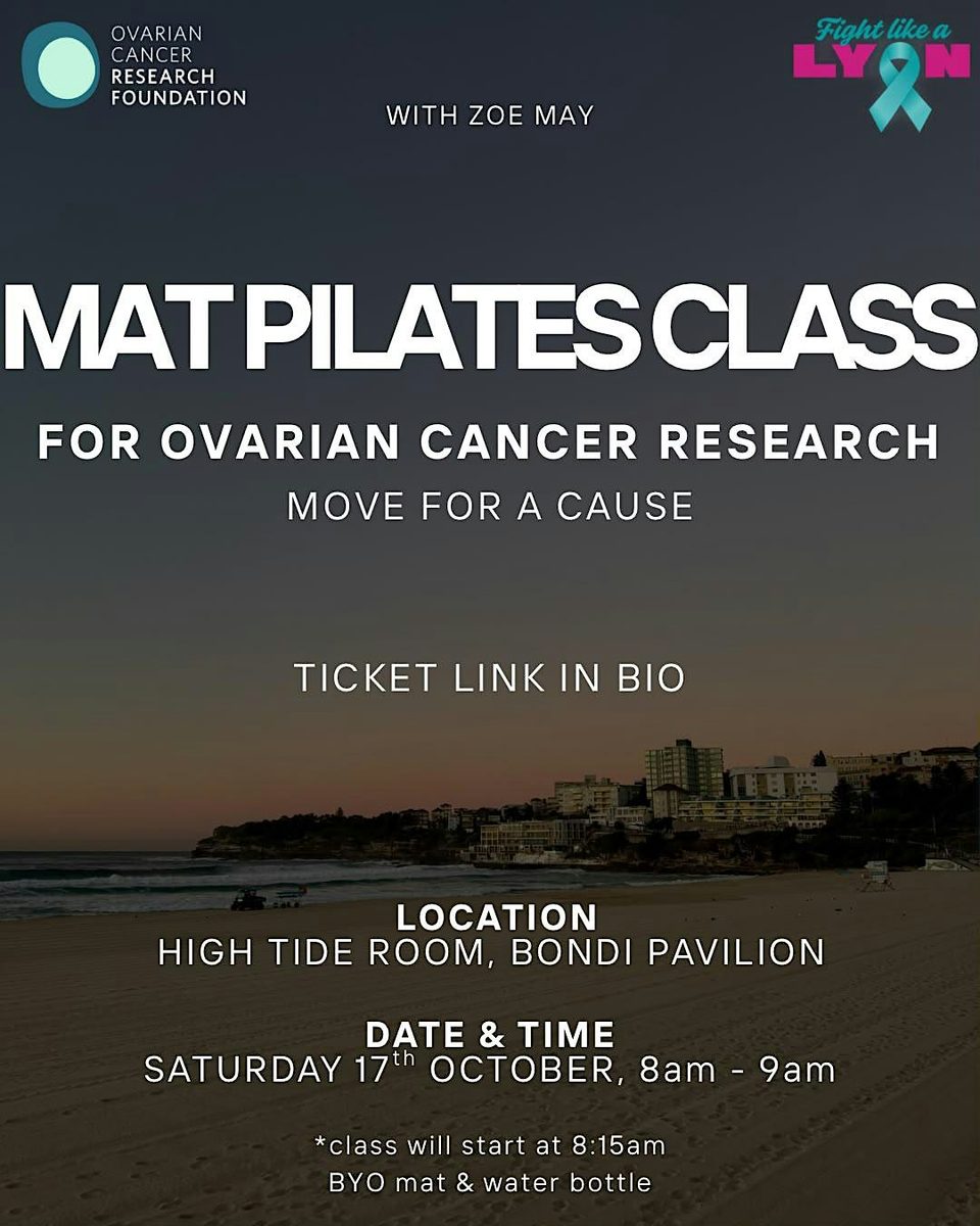 Mat Pilates for Ovarian Cancer Research