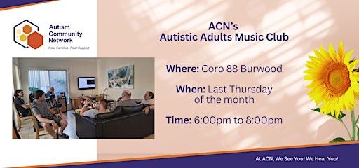ACN Autistic Adults Music Club