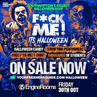 F*CK ME It's Halloween | Southampton Freshers 2026