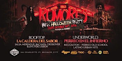 RUMORES LATIN HALLOWEEN PARTY