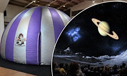 School holidays: Merry Scientist Planeteers kids Planetarium science show