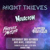 Night Thieves plus supports | Arc:Hive Liverpool