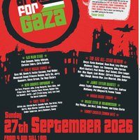 Artists for Gaza at The Scala 27/9/26