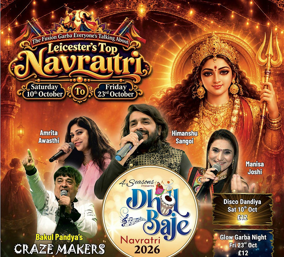 4 Seasons Navratri 2026