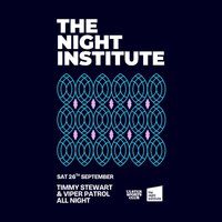 The Night Institute: September at Ulster Sports Club