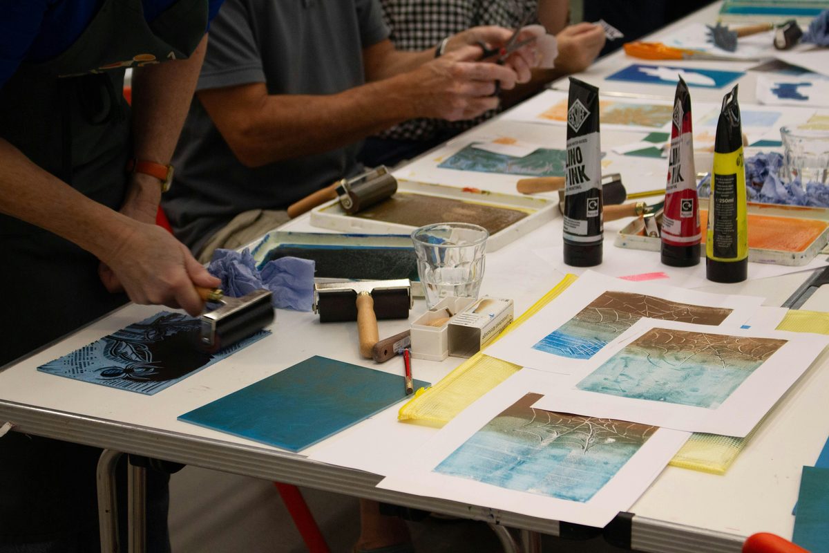 Weekly Art Class - Beginner's Lino Printing Workshop