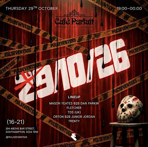 (PULSEEVENTSSS) HALLOWEEN AT PARFAIT ️️️