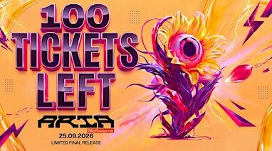 ARIA Melbourne 2026 | Melodic Techno Festival - FINAL 100 TICKETS REMAIN