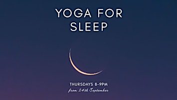 Yoga for sleep