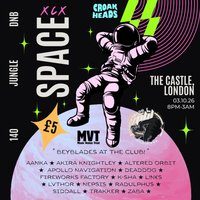 Croakheads does space xcx at the castle e1 on 03.10.26