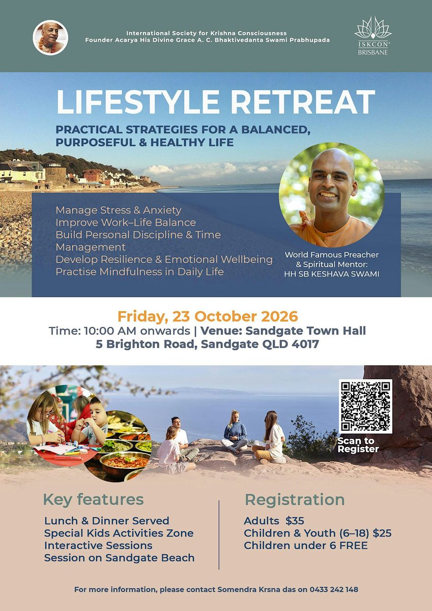 Lifestyle Retreat with S.B. Keshava Swami