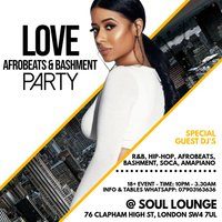 Love Afrobeats & Bashment Party