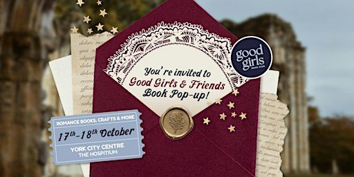 Good Girls & Friends Romance & Romantasy Book Pop-Up