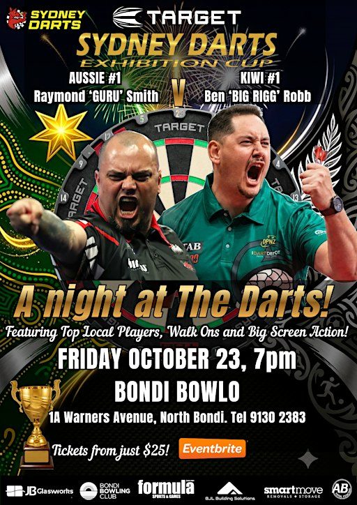 SYDNEY INTERNATIONAL DARTS CUP #15 - Aus vs NZ!