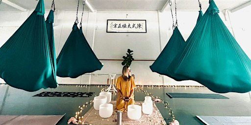 Floating Silk Hammock Sound Bath