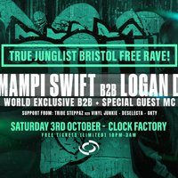True Junglist FREE RAVE - Mampi Swift B2B Logan D