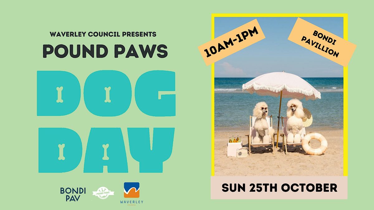 Pound Paws Dog Day at Bondi Beach