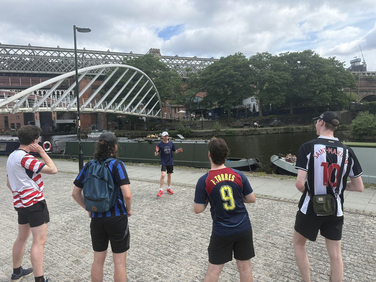 Gaz’s Manchester Football Running Tour