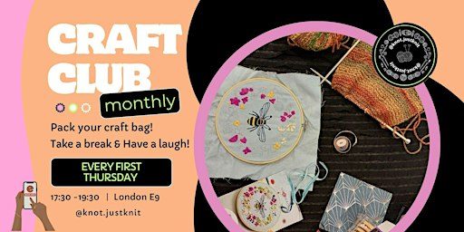 Knot Just Knit CIC Craft Club