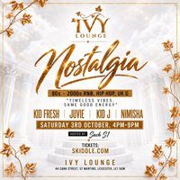 Nostalgia - 90's / 00's RnB, Hip Hop, UK G