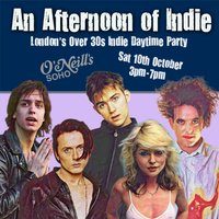 An Afternoon of Indie LONDON (over 30s only) 10th October